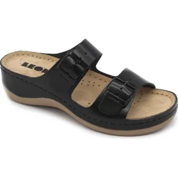 Dámská zdravotní obuv Leon Leons Santy 908 - Černá Barva: Černá, Velikost: 38