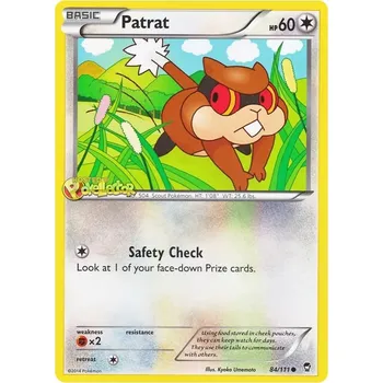 Sběratelská karetní hra Patrat 084/111 - Furious Fists Typ karty: Non-Holo