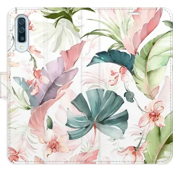 Pouzdro na mobilní telefon Flipové pouzdro iSaprio - Flower Pattern 07 - Samsung Galaxy A50