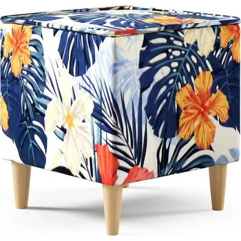 Taburet Taburet Maya / Axel print, 40 x 42 x 40&nbsp;cm