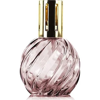 Aroma lampa ASHLEIGH & BURWOOD Velká katalytická lampa SPIRAL MAUVE skleněná fialová