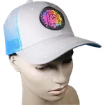 Kšiltovka J&L - TRUCKER Barva: Šedá/modrá