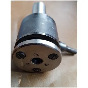 Závitořezný nástroj Válcovací hlava na závity ZHV 3-5, ČSN 241560 (Níže větší foto. Narex, nepoužitá, rozsah závitování M3 - M5. Možná jedenkrát použitá.)