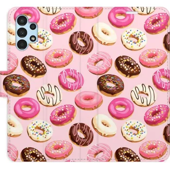 Pouzdro na mobilní telefon Flipové pouzdro iSaprio - Donuts Pattern 03 - Samsung Galaxy A13 / A13 5G