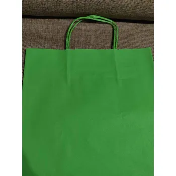 Obalový materiál Papírová taška velká zelená