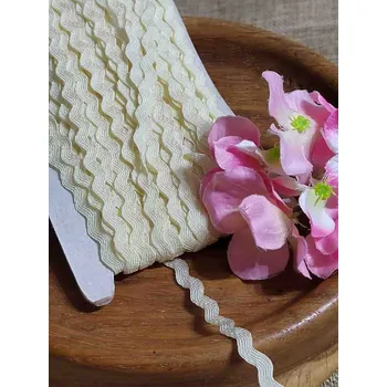 Krajka Hadovka šíře 5 mm smetanová