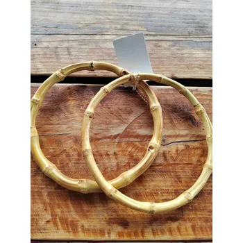 umělá květina Bambusová ucha na tašky Ø15 cm 1 pár tenká