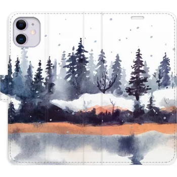 Pouzdro na mobilní telefon Flipové pouzdro iSaprio - Winter 02 - iPhone 11