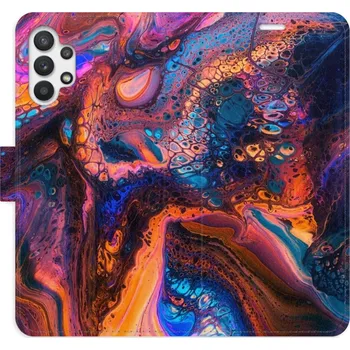 Pouzdro na mobilní telefon Flipové pouzdro iSaprio - Magical Paint - Samsung Galaxy A32 5G