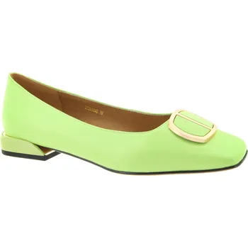 Dámské baleríny EPICA Dámské kožené zelené balerínky 6CSY20009B B1-N-245 Velikost 37