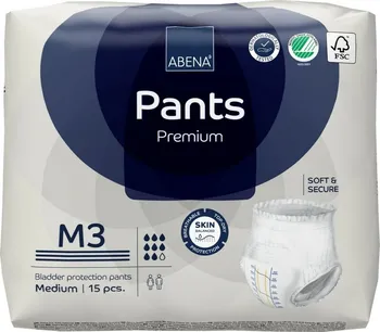 Inkontinenční kalhotky Abena Pants Premium M3 15 ks uni