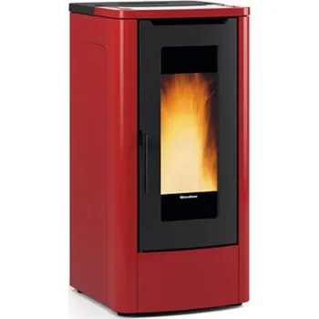 Krbová kamna LA NORDICA - EXTRAFLAME Extraflame Teorema bordó
