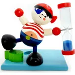 Hess Přesýpací hodiny pro měření doby čištění zubů pirát