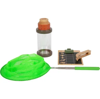 Dřevěná hračka Small Foot Dětská souprava k objevování a pozorování hmyzu