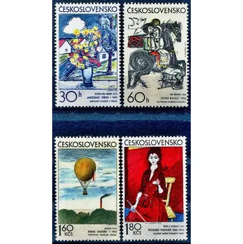 Poštovní známka Českosloveská pošta (1973) č. 2005 - 2008 ** - Československo - Česká a slovenská grafika