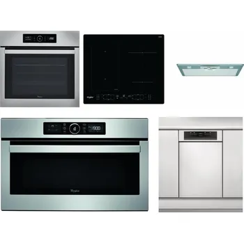 Set domácích spotřebičů WHIRLPOOL ABSOLUTE AKZ9 6230 IX + WHIRLPOOL WL B8160 NE + WHIRLPOOL AKR 650/1 IX + WHIRLPOOL ABSOLUTE AMW 730 IX + WHIRLPOOL WSBO 3O34 PF X