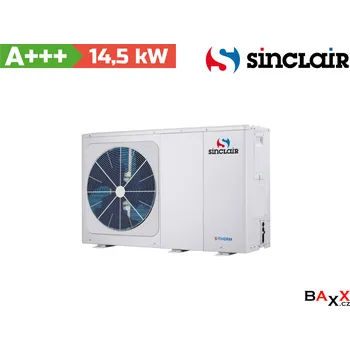 Tepelné čerpadlo Sinclair S-therm Yukon 14,5 kW monoblokové tepelné čerpadlo