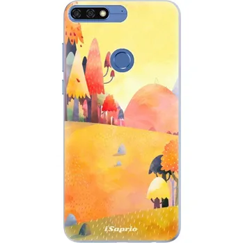 Pouzdro na mobilní telefon Silikonové pouzdro iSaprio - Fall Forest - Huawei Honor 7C