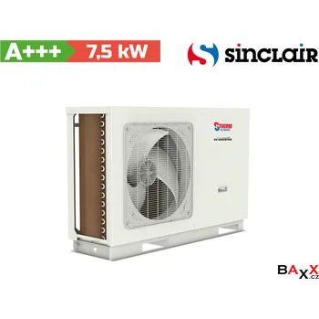 Tepelné čerpadlo Sinclair S-therm Ontario 7,5 kW monoblokové tepelné čerpadlo