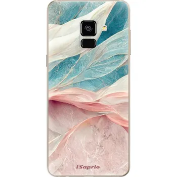 Pouzdro na mobilní telefon Odolné silikonové pouzdro iSaprio - Pink and Blue - Samsung Galaxy A8 2018