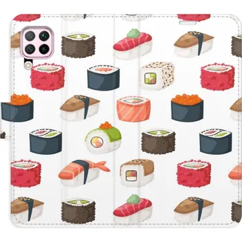 Pouzdro na mobilní telefon Flipové pouzdro iSaprio - Sushi Pattern 02 - Huawei P40 Lite