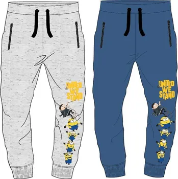 Mimoni- licence Chlapecké tepláky - Mimoni 5211699, šedý melír Barva: Šedá, Velikost: 122