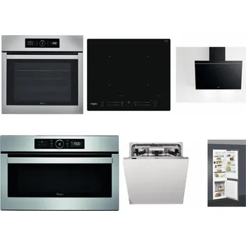 Set domácích spotřebičů WHIRLPOOL ABSOLUTE AKZ9 6230 IX + WHIRLPOOL WL S7260 NE + WHIRLPOOL AKR 62F LT K + WHIRLPOOL ABSOLUTE AMW 730 IX + WHIRLPOOL WIO 3O540 PELG + WHIRLPOOL ART 66112