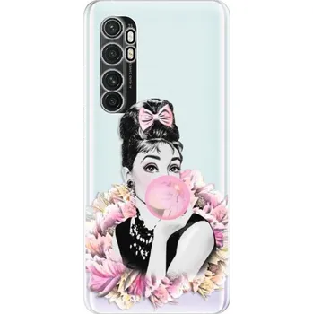 Pouzdro na mobilní telefon Odolné silikonové pouzdro iSaprio - Pink Bubble - Xiaomi Mi Note 10 Lite