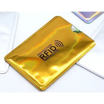 Příslušenství pro sportovní střelbu Ochranné pouzdro na platební kartu - zlaté 219g