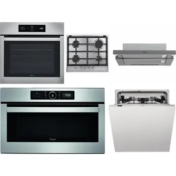 Set domácích spotřebičů WHIRLPOOL ABSOLUTE AKZ9 6230 IX + WHIRLPOOL AKR 351/IX + WHIRLPOOL AKR 749/1 IX + WHIRLPOOL ABSOLUTE AMW 730 IX + WHIRLPOOL WIC 3C33 PFE