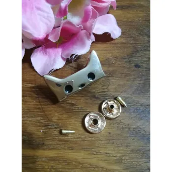 umělá květina Zapínání na wuk na kabelku / peněženku 14x27 mm kočka