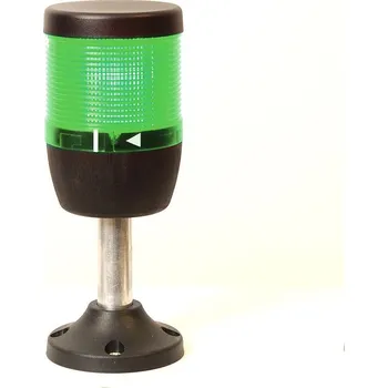 Poplachová siréna EMAS Maják IK71L024XM03-G 24VDC/AC zelená IK71L024XM03-G