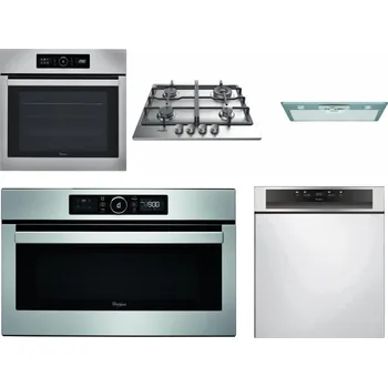 Set domácích spotřebičů WHIRLPOOL ABSOLUTE AKZ9 6230 IX + WHIRLPOOL TKRL 661 IX EU + WHIRLPOOL AKR 650/1 IX + WHIRLPOOL ABSOLUTE AMW 730 IX + WHIRLPOOL WBC 3C34 PF X