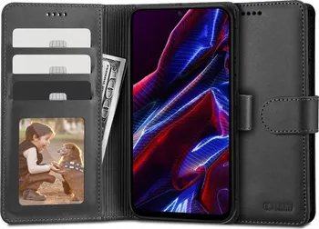 Pouzdro na mobilní telefon Tech Protect Wallet pro Xiaomi Redmi Note 12/Poco X5 5G černé