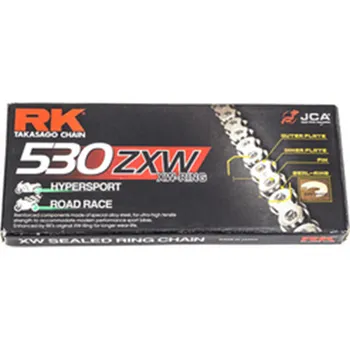 Řetězová sada pro motocykl Moto řetěz RK ZXW Honda TRX 400 X 2013 - 2014 XW-Kroužek černý