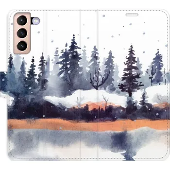 Pouzdro na mobilní telefon Flipové pouzdro iSaprio - Winter 02 - Samsung Galaxy S21