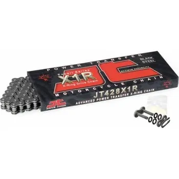 Řetězová sada pro motocykl Moto řetěz JT Chain X1R Yamaha TT-R 125 L 2005 - 2021 X-Kroužek černý