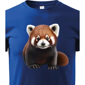 Chlapecké tričko Dětské triko Červená panda 2, Barva Modrá, Velikost 158 cm/12 roků, Canvas Dětské tričko Bezvatriko.cz 1813