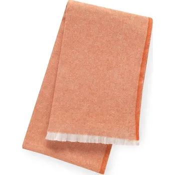 deka Oranžový pléd s podílem bavlny Euromant Linen, 140 x 180 cm ID_1355455