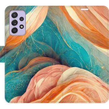 Pouzdro na mobilní telefon Flipové pouzdro iSaprio - Blue and Orange - Samsung Galaxy A52 / A52 5G / A52s