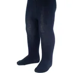 Dětské bavlněné punčocháče tm. modré 68/74