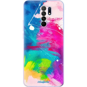 Pouzdro na mobilní telefon Odolné silikonové pouzdro iSaprio - Abstract Paint 03 - Xiaomi Redmi 9