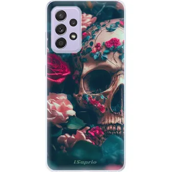 Telefonní příslušenství Odolné silikonové pouzdro iSaprio - Skull in Roses - Samsung Galaxy A52/A52 5G
