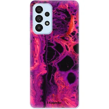 Telefonní příslušenství Odolné silikonové pouzdro iSaprio - Abstract Dark 01 - Samsung Galaxy A33 5G