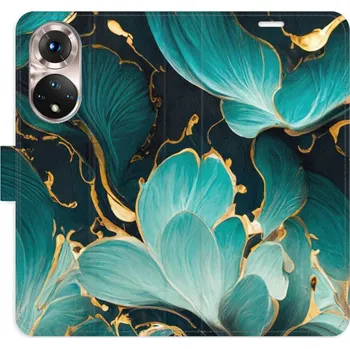Pouzdro na mobilní telefon Flipové pouzdro iSaprio - Blue Flowers 02 - Honor 50 / Nova 9