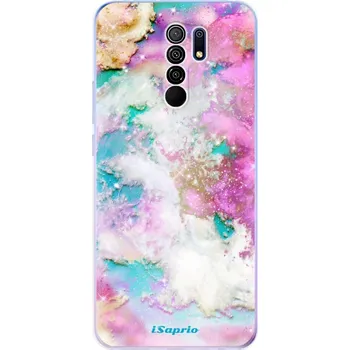 Pouzdro na mobilní telefon Odolné silikonové pouzdro iSaprio - Galactic Paper - Xiaomi Redmi 9