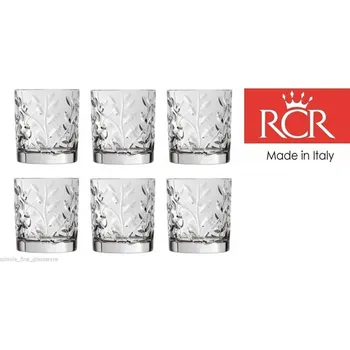 Sklenice RCR LAURUS SKLENICE NA WHISKY 330ML SADA 6 KS