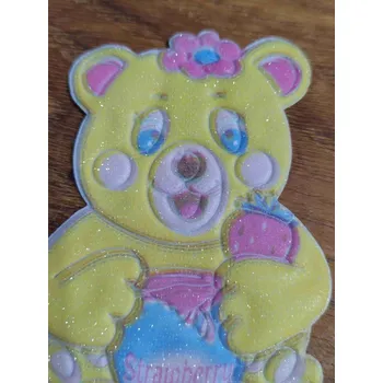 Textilní nažehlovací páska Nažehlovačka třpytivá medvídek