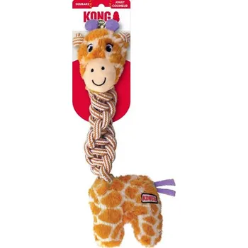 Hračka pro psa Hračka plyš Knots Twists KONG M/L mix