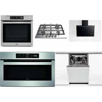 Set domácích spotřebičů WHIRLPOOL AKZ9 9480 IX + WHIRLPOOL TKRL 661 IX EU + WHIRLPOOL AKR 62F LT K + WHIRLPOOL ABSOLUTE AMW 730 IX + WHIRLPOOL WSIO 3O34 PFE X